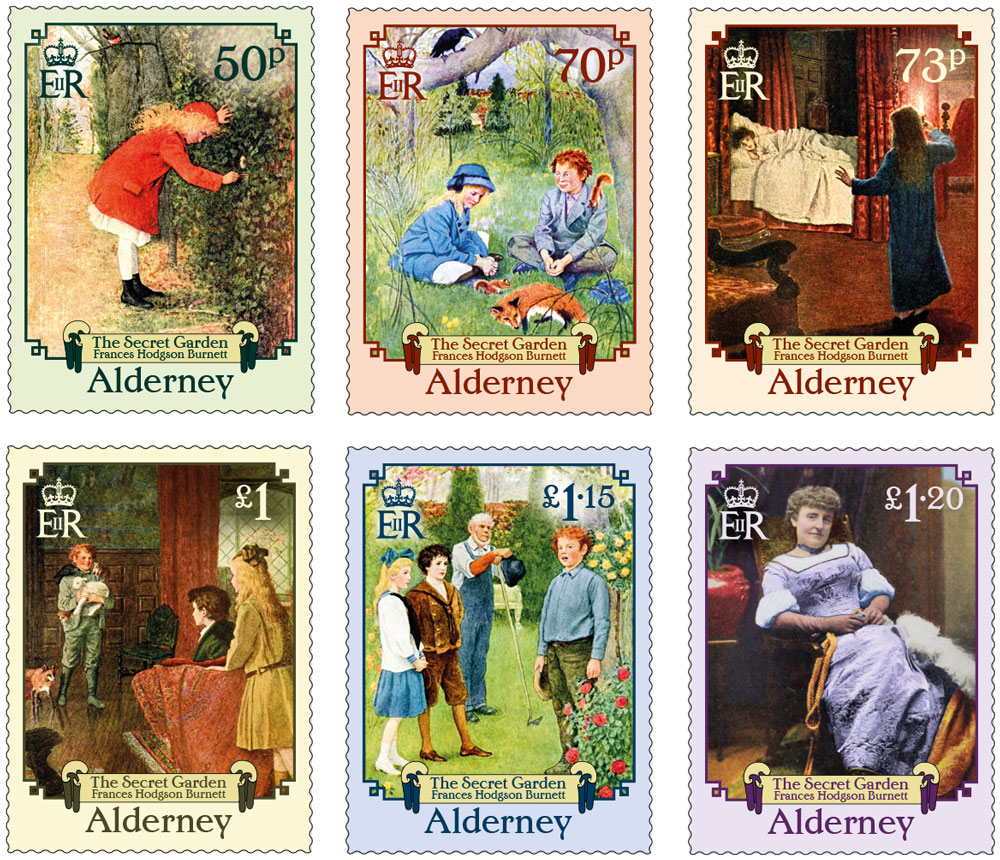 Set of 6 stamps